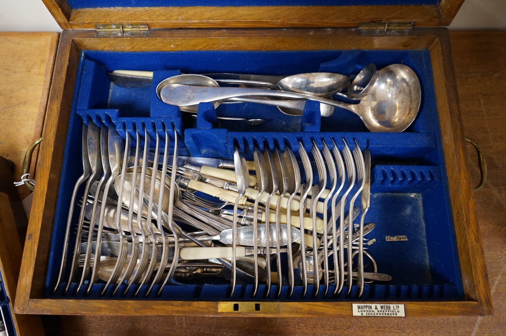 A quantity of various plated wares, some WMF